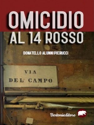 cover image of Omicidio al 14 rosso